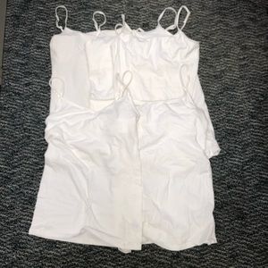 6 Quantity Aeropostale built in bra tank tops 🎀